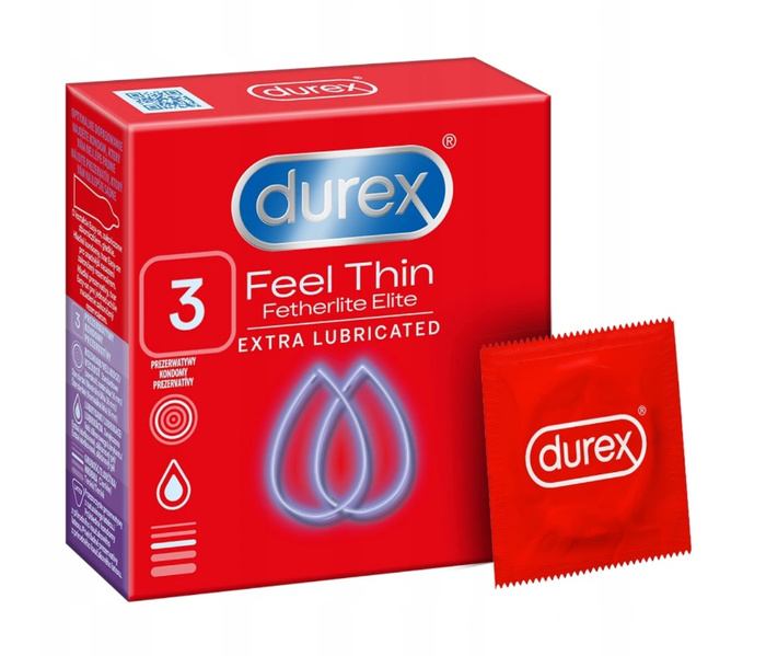 Prezerwatywy Durex Classic - 3 szt. - DUREX - Sex Prezerwatywy