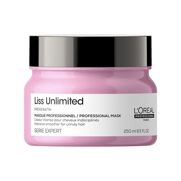 Serie Expert Liss Unlimited Mask maska intensywnie wygładzająca włosy niezdyscyplinowane 250ml