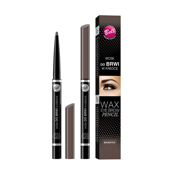 Wax Eyebrow Pencil wosk do brwi w kredce 03 Brunetka 12ml