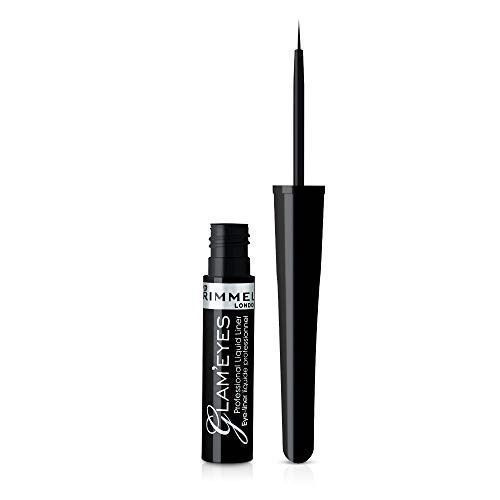 Glam'eyes Professional eyeliner w płynie 001 Glamour Black 3.5ml