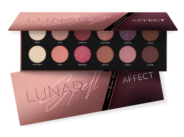 Affect Lunar Spell Eyeshadow Palette paleta cieni prasowanych do powiek 12x2g