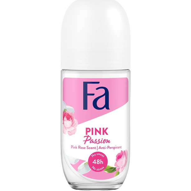 Pink Passion 48h antyperspirant w kulce o zapachu różanym 50ml