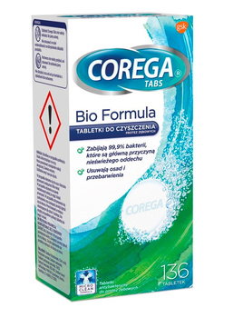 Tabs Bio Formula tabletki do czyszczenia protez zębowych 136 tabletek