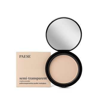 Paese Semi-Transparent Matte Powder półtransparentny puder matujący 1A Ciepły Beż 9g