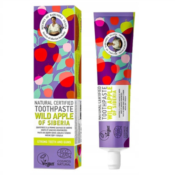 Natural Toothpaste naturalna pasta do zębów Dzikie Jabłko z Syberii 85g