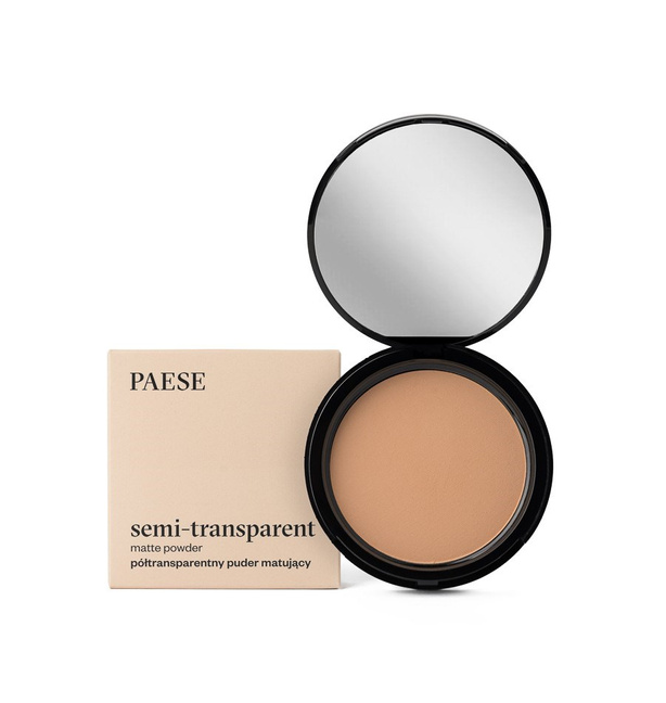 Paese Semi-Transparent Matte Powder półtransparentny puder matujący 6A Opalony 9g