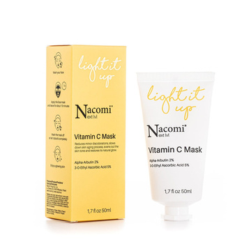 Nacomi Next Level Vitamin C Mask rozjaśniająca maska z witaminą C 50ml