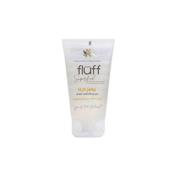 Fluff Super Food H2O Jelly Body Hydrating Gel ujędrniająca woda w żelu Kwiat Pomarańczy 50ml