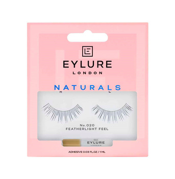 Naturals Lashes sztuczne rzęsy z klejem efekt naturalny No. 020