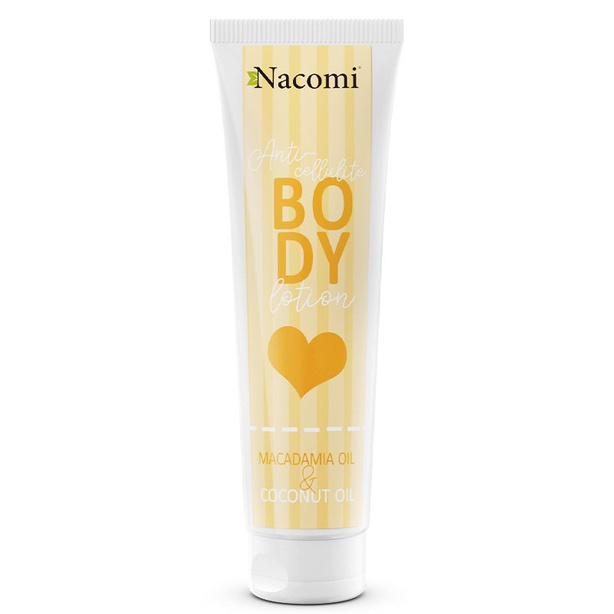 Nacomi Anti Cellulite Dody Lotion balsam antycellulitowy Macadamia Oil & Coconut Oil 150ml