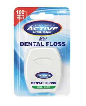 Dental Floss nić dentystyczna woskowana Mint 100 metrów